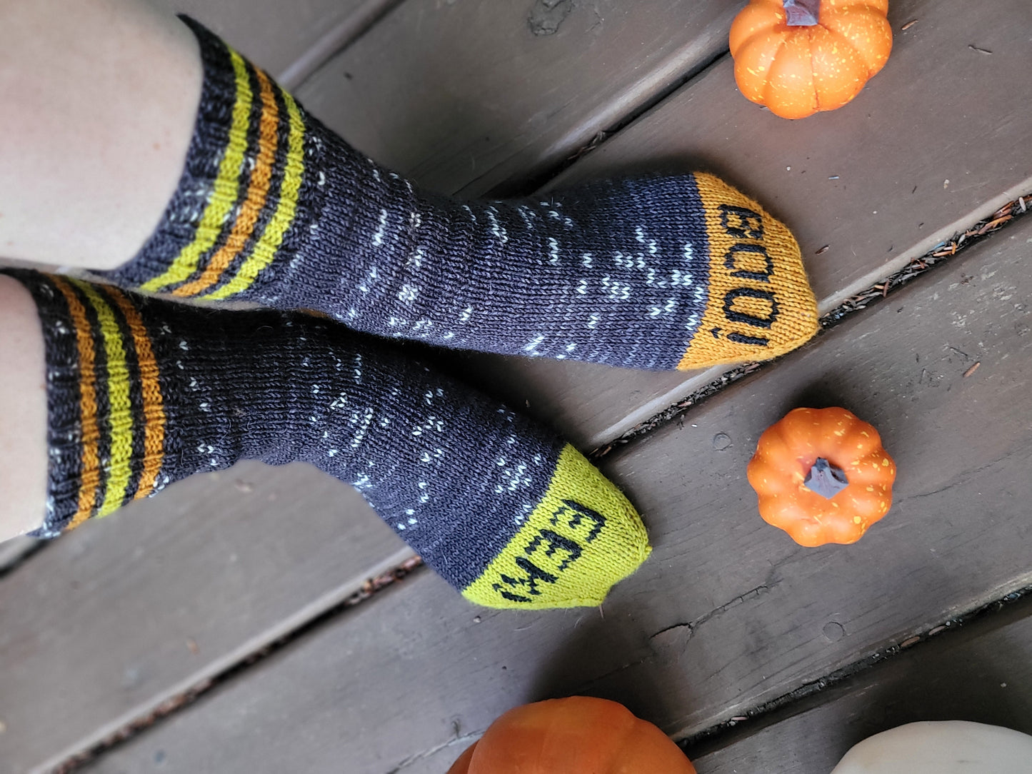 Spooky Sox - Halloween Scene Sock Yarn Set