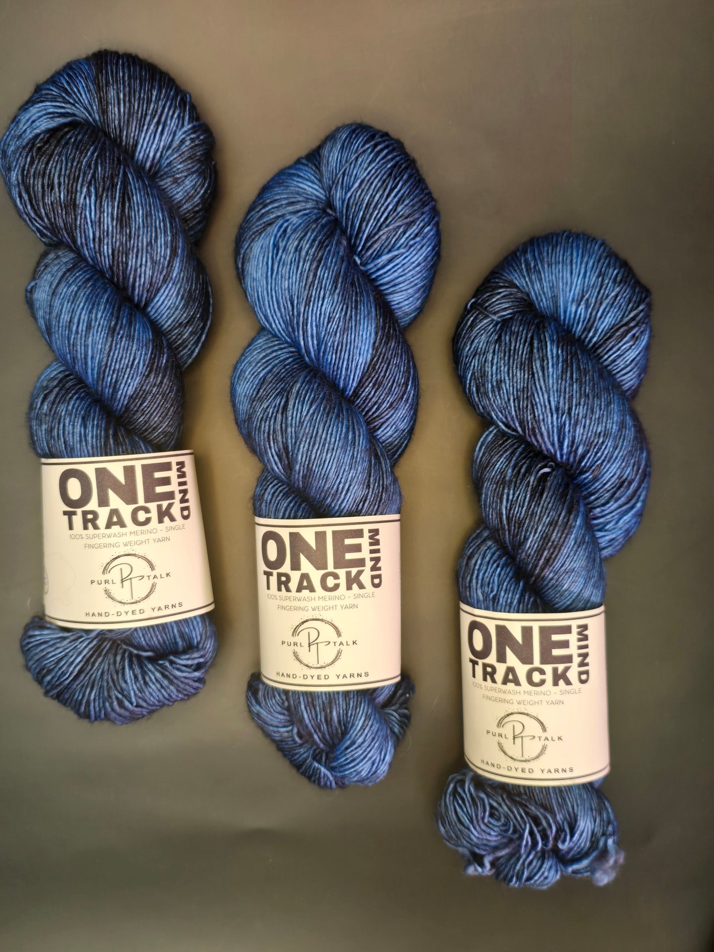 One Track Mind: Storm Cloud Blue