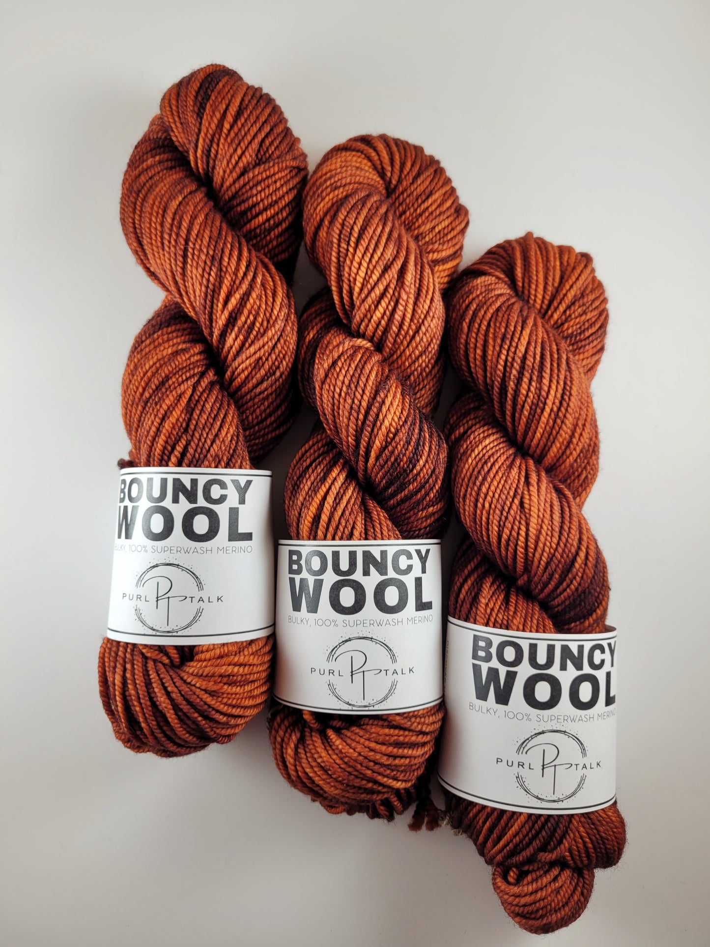 Bouncy Wool-Bulky, Color: Mad About Saffron