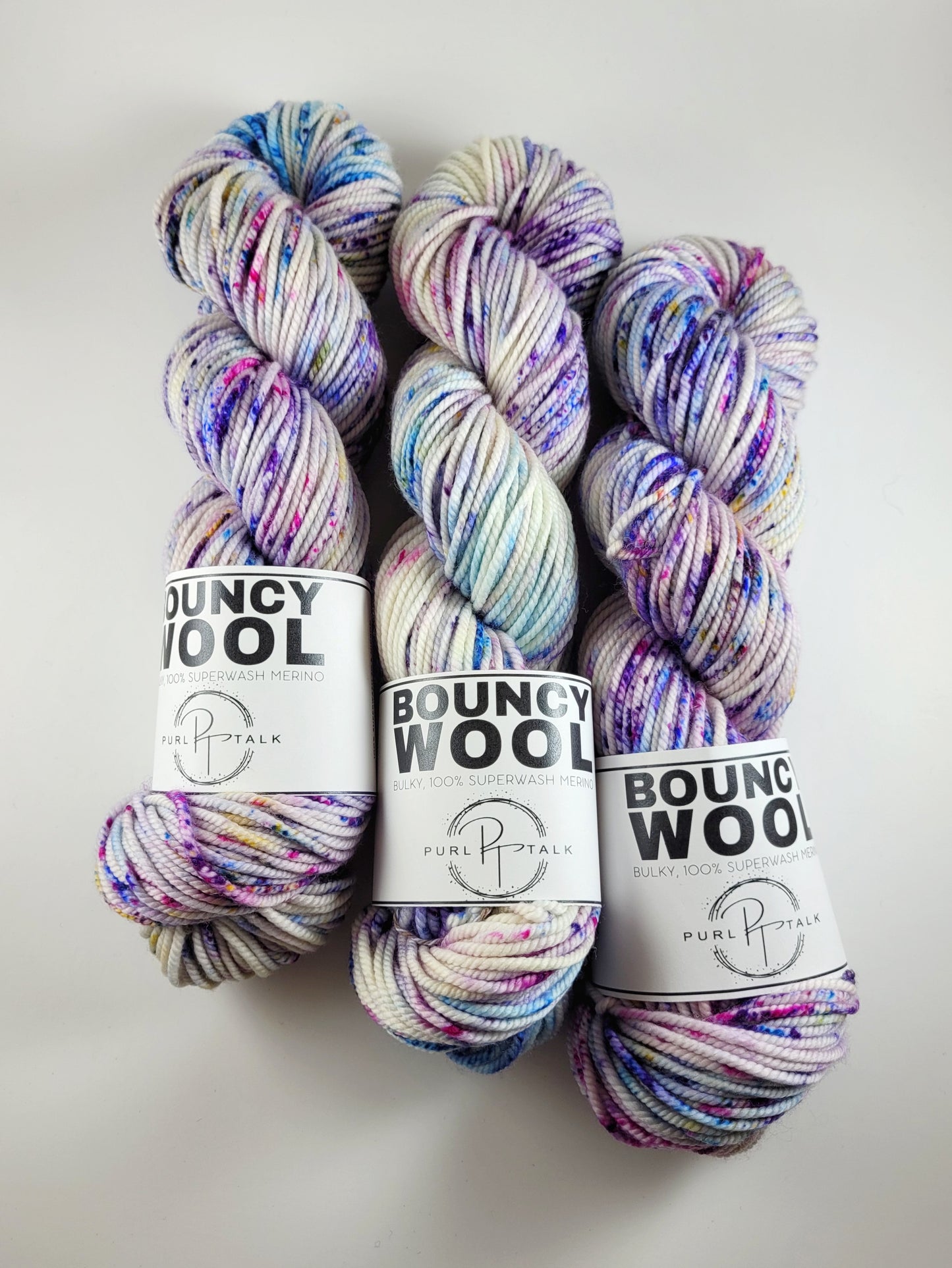 Bouncy Wool-Bulky, Color: Confetti