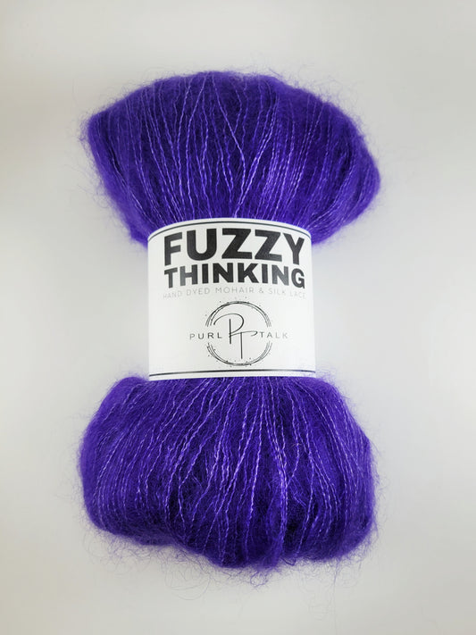 Fuzzy Thinking, Color: Royal Purple
