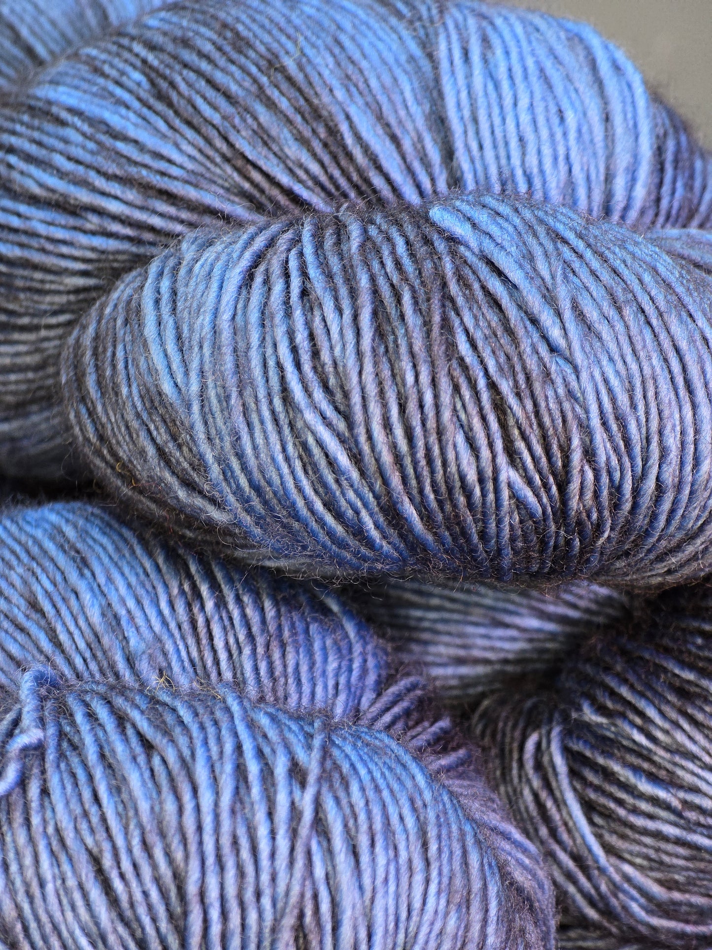 One Track Mind:  Storm Cloud Blue