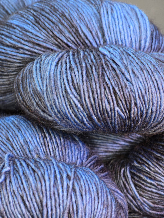 One Track Mind:  Storm Cloud Blue