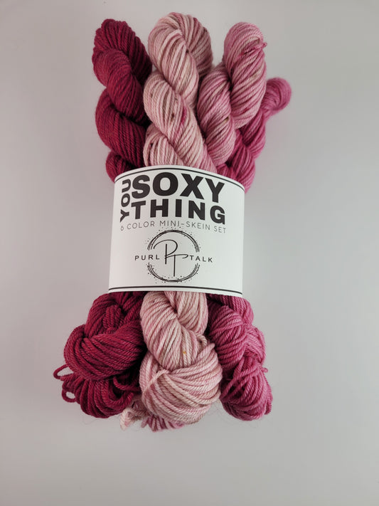 Soxy Six Mini Set, Color: Rose Colored Glasses