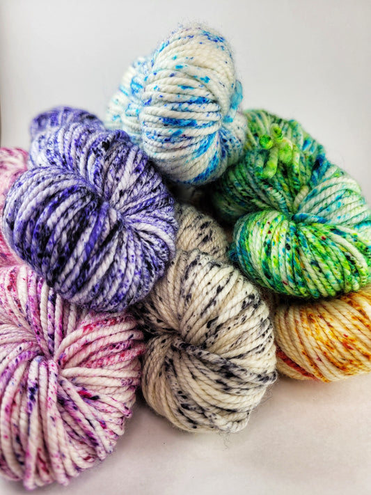 Bouncy Wool-Bulky, Color: Solo Speckle