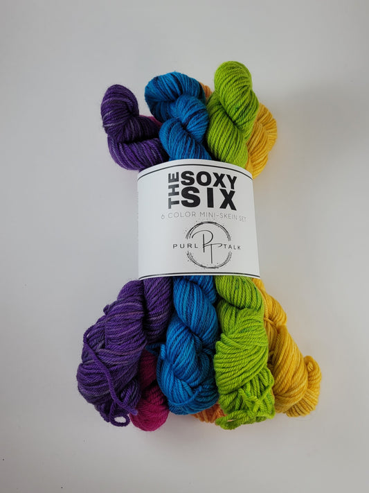 Soxy Six Mini Set, Color: Rainbow