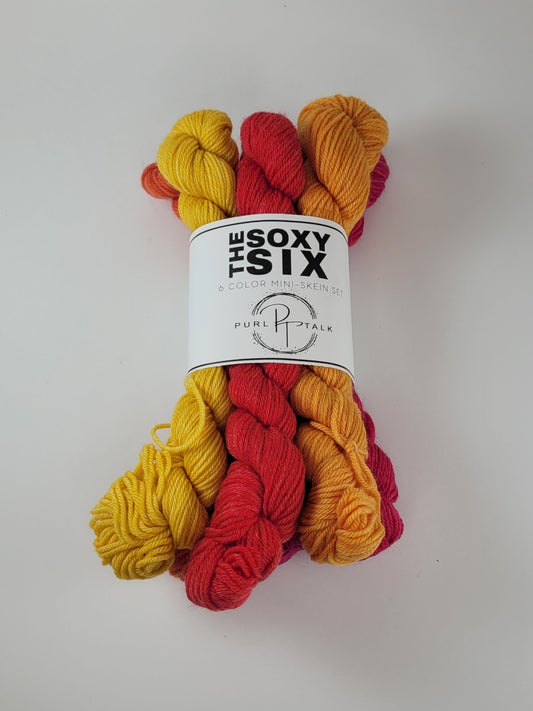 Soxy Six Mini Set,  Color: Zinnias