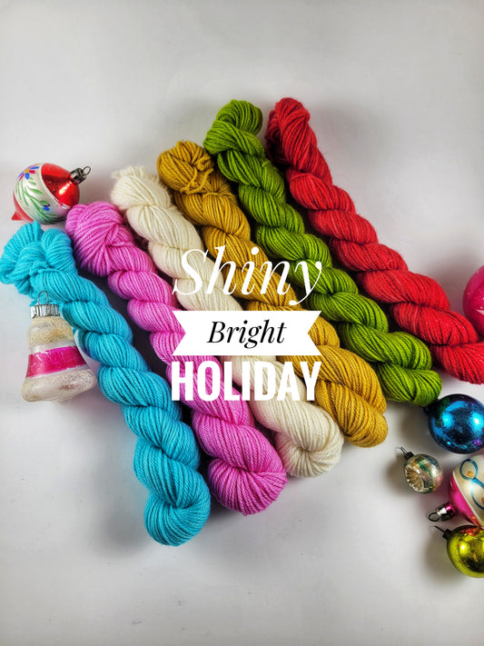 Soxy Six Mini Set, Color: Shiny Bright Holiday