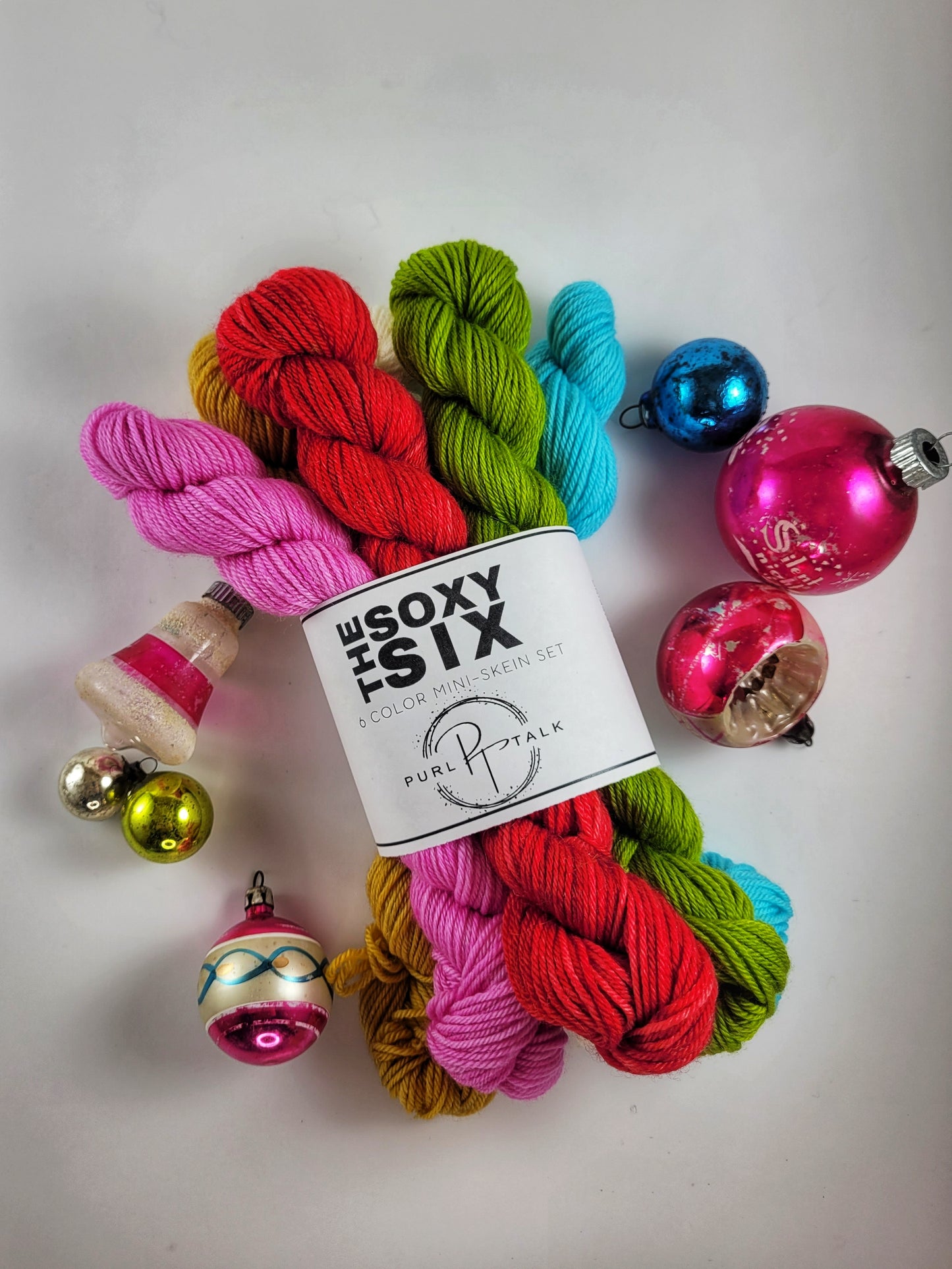 Soxy Six Mini Set, Color: Shiny Bright Holiday