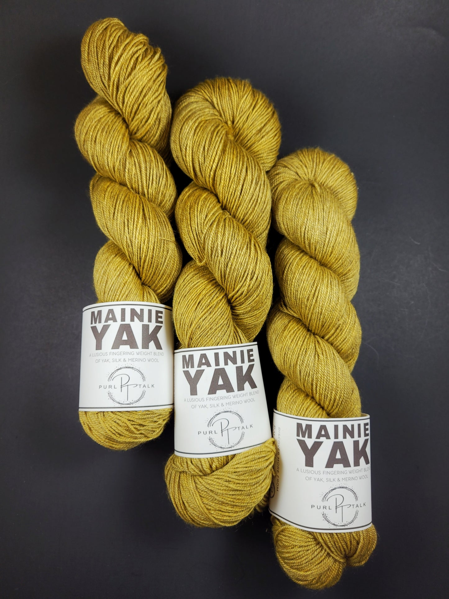 Melbourne Yarn, L: 92 m, dark yellow, 50 g/ 1 ball