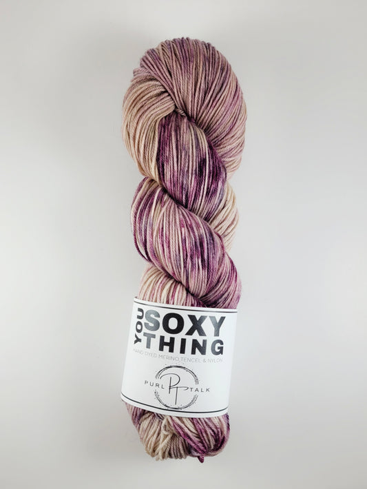 You Soxy Thing:  Bordeaux Dapple